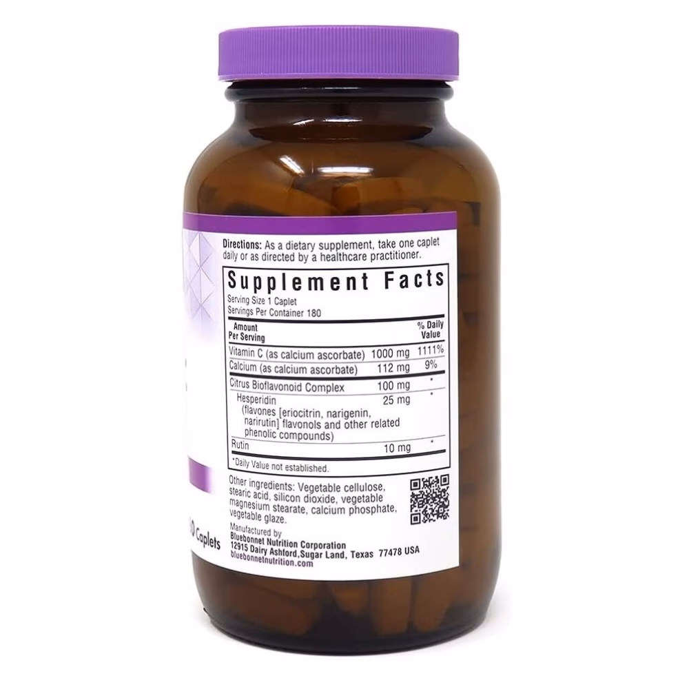 Bluebonnet Buffered Vitamin C 1000mg 90 Capsules 2