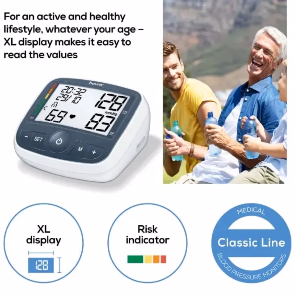 Beurer BM 40 Upper Arm Blood Pressure Monitor 4