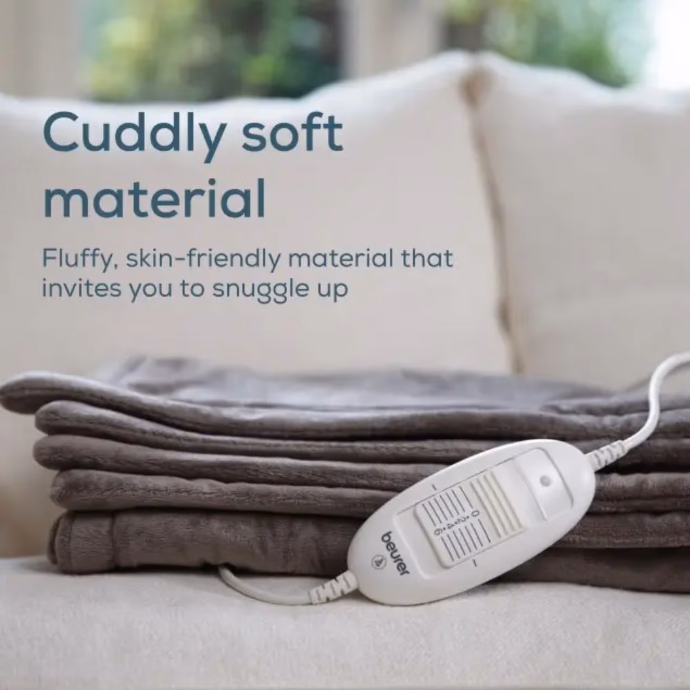 Beurer Heated Throw HD 75 Cosy Taupe 3