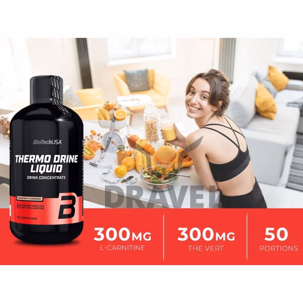 BioTechUSA Thermo Drine Liquid Grape Fruit 500ml 4