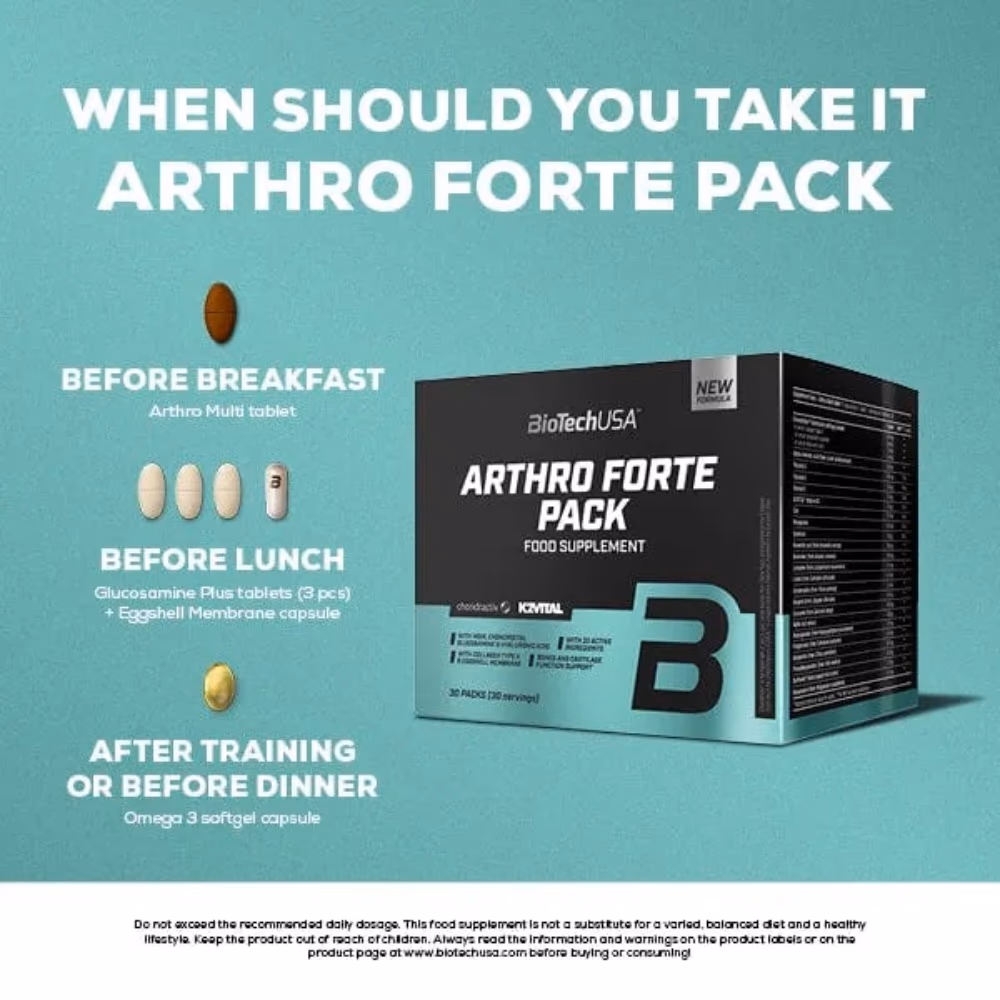 BioTechUSA Arthro Forte Pack - 30 Servings 4