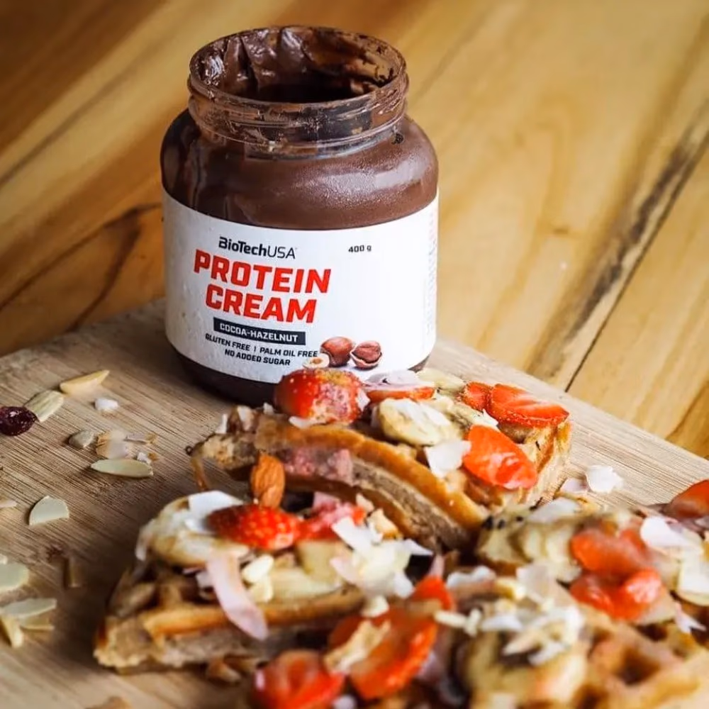 BioTechUSA Protein Cream Coconut Hazelnut 200g: Protein-Rich Spread with No Added Sugar 5
