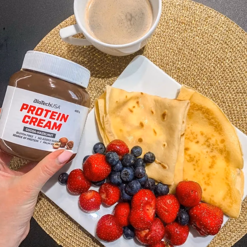 BioTechUSA Protein Cream Coconut Hazelnut 200g: Protein-Rich Spread with No Added Sugar 2
