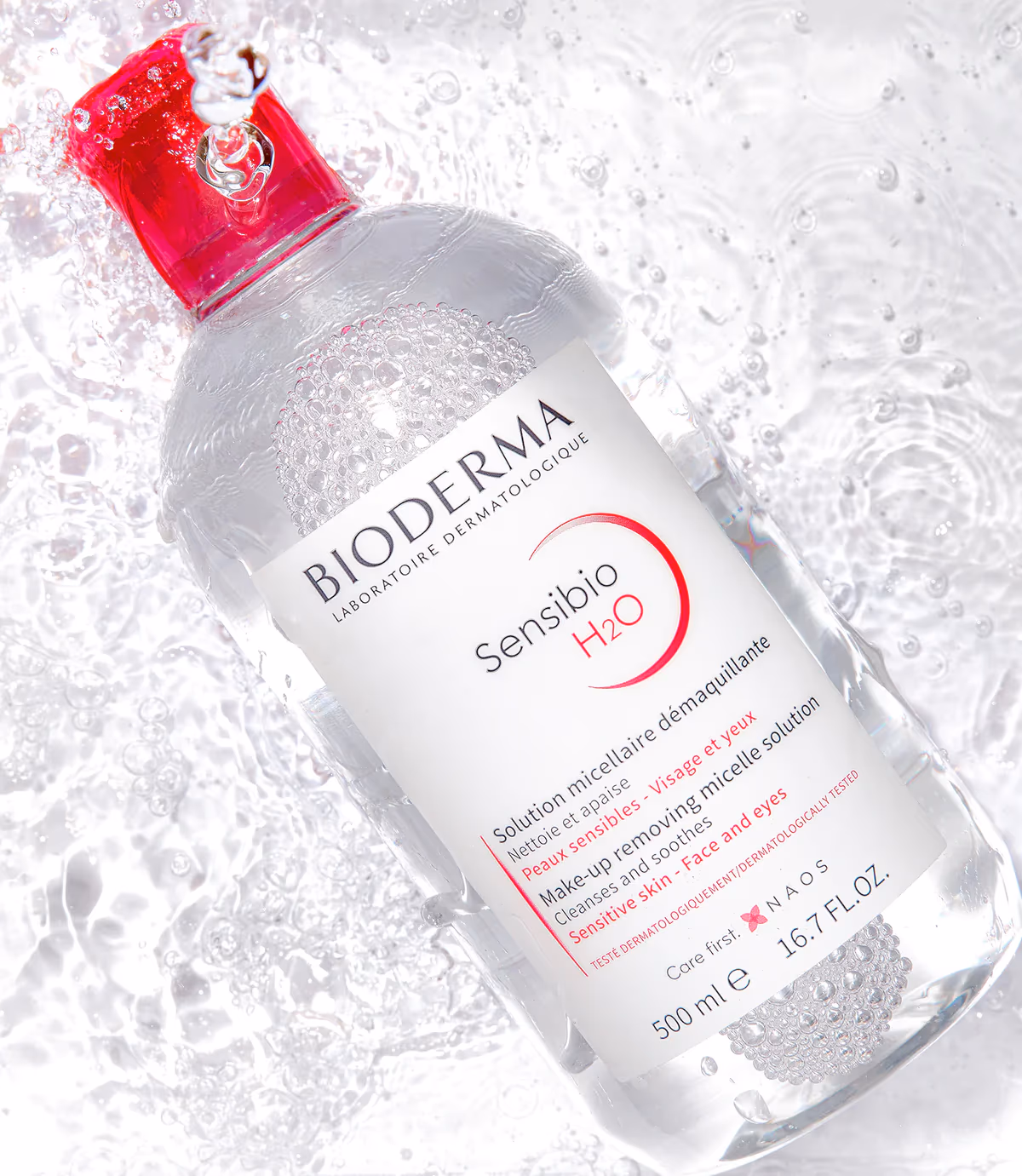 Bioderma Sensibio H20 Make-Up Remover Micellar Water 500ml 2