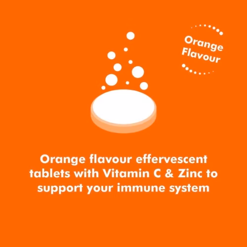 Bioglan Immunity Fizz Vitamin C 1000mg Orange Flavour - 20 Effervescent Tablet 2