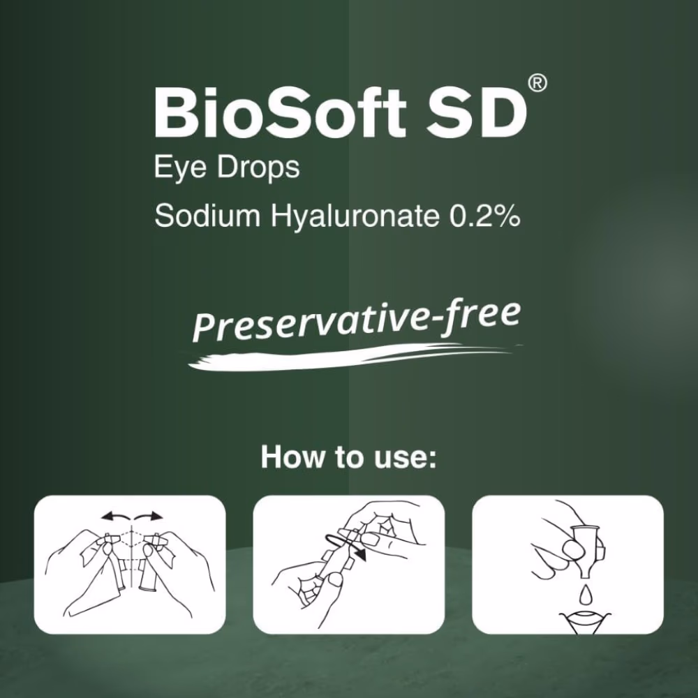 Biosoft Plus Sd Eye Drops 30X0.5Ml 3