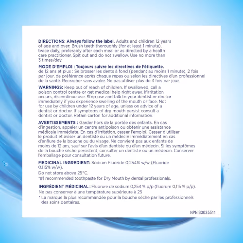 Biotene Fluoride T/P Fresh Mint 121g  4