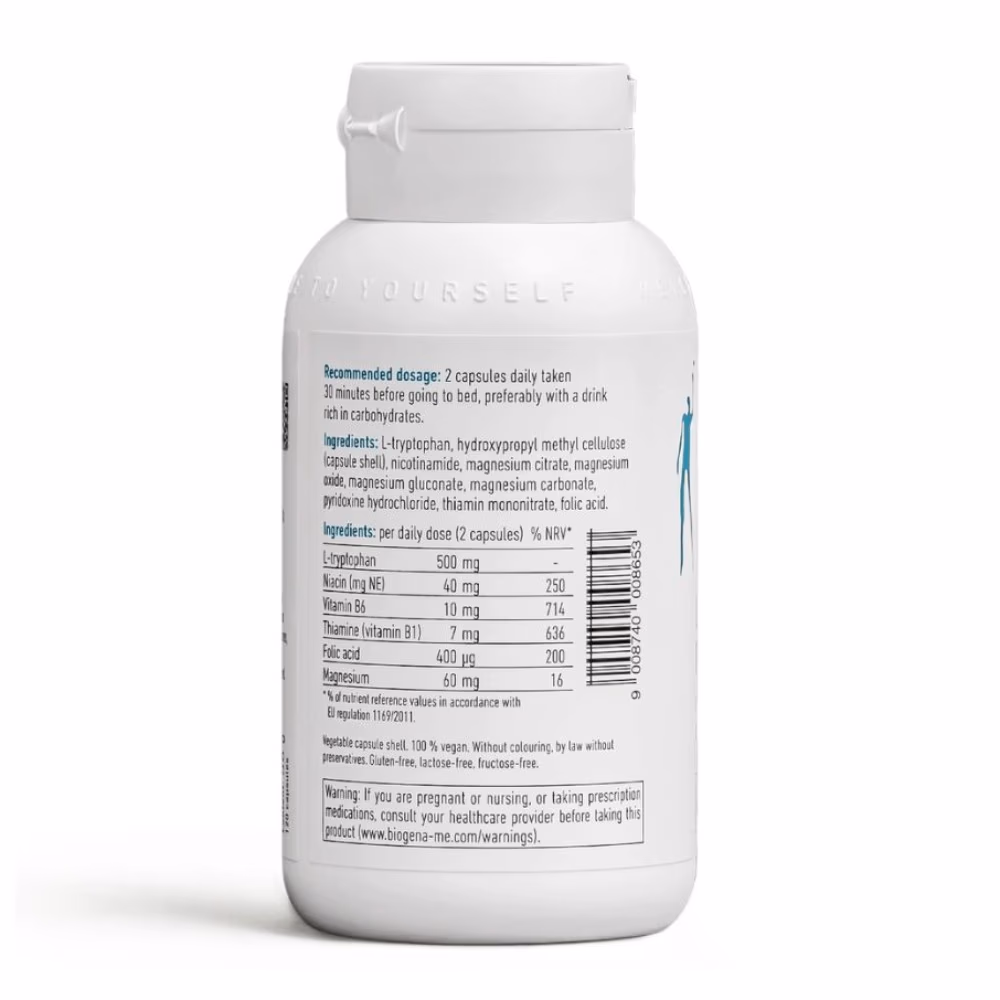Biogena L-Tryptophan Formula 120 Capsules 2