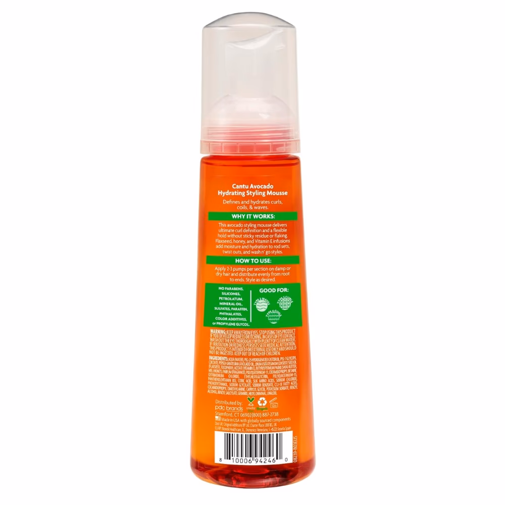 Cantu Avocado Hydrating Mousse 248ml 2