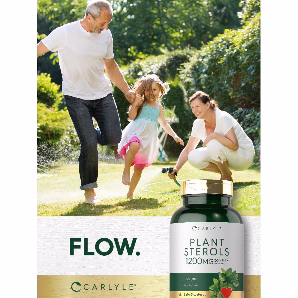 Carlyle Plant Sterols 1200mg – 240 Softgels | Heart Health & Cholesterol Support Supplement 4