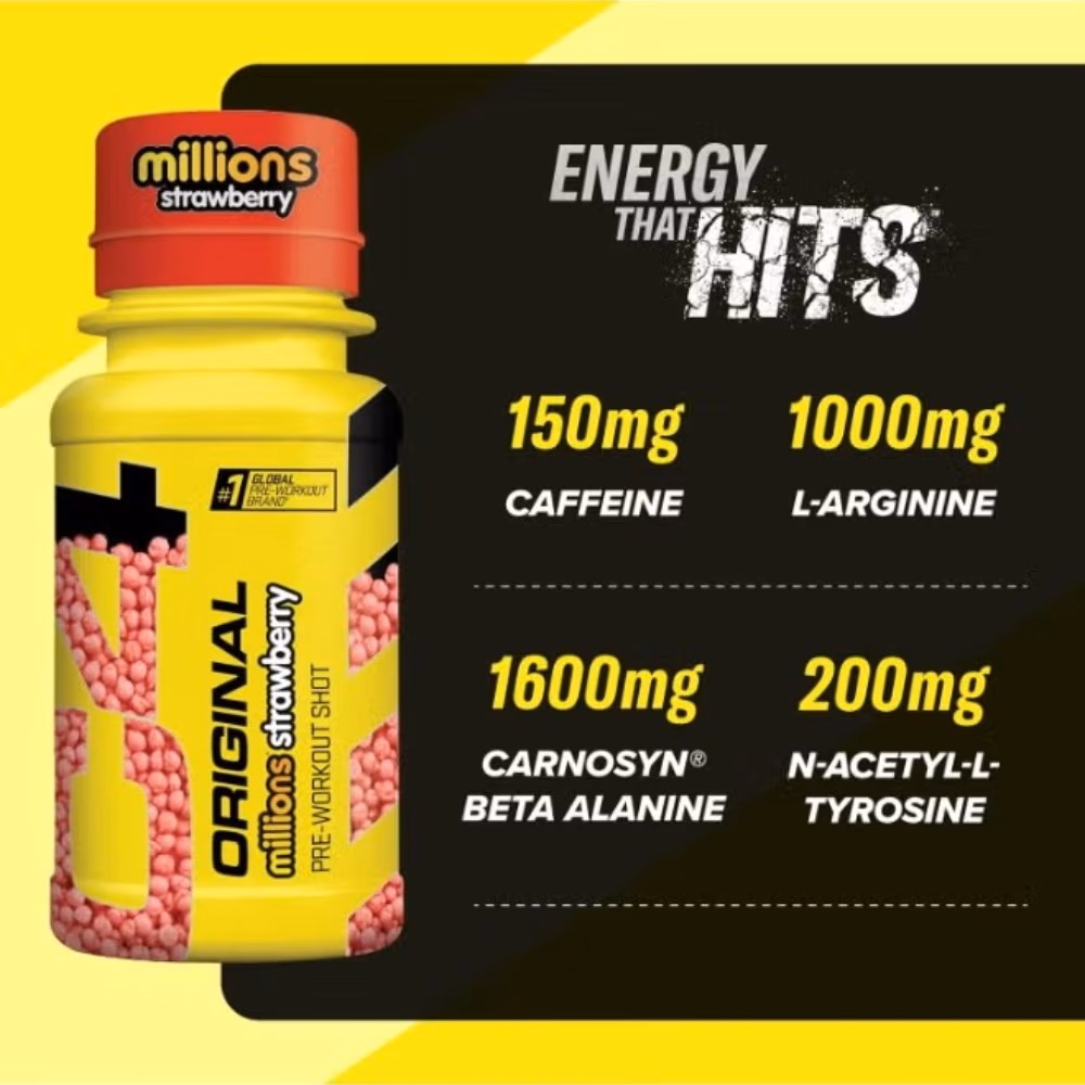 Cellucor C4 Shot Millions Strawberry - 60ml 3