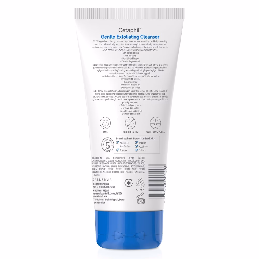 Cetaphil Gentle Exfoliating Cleanser – 178ml  3