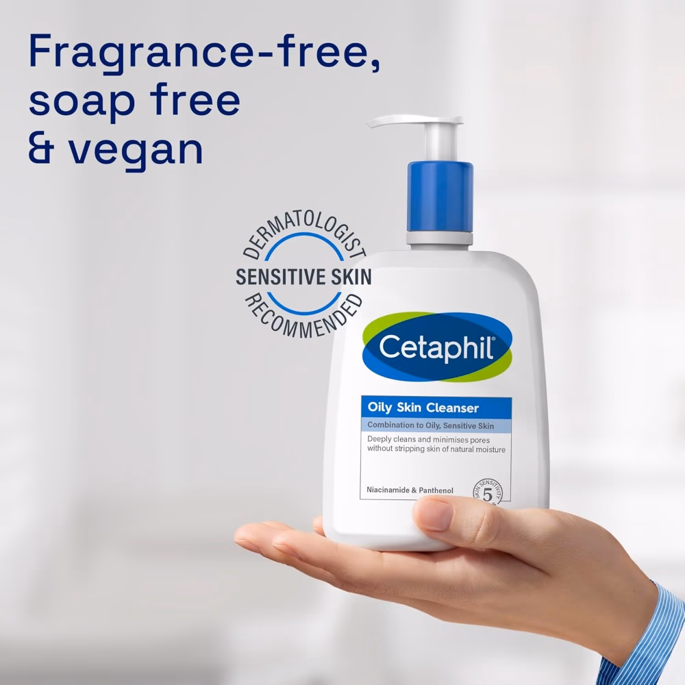 Cetaphil Oily Skin Cleanser – 473ml  4