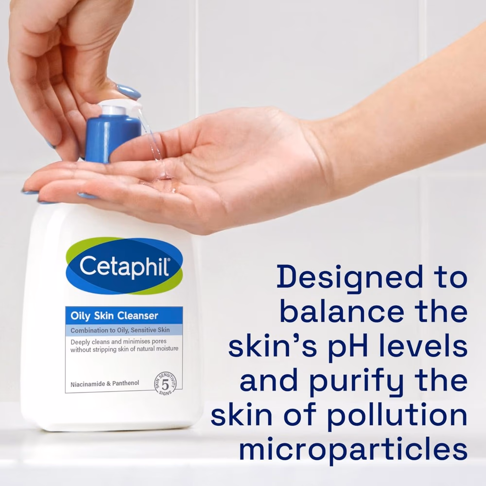 Cetaphil Oily Skin Cleanser – 473ml  3