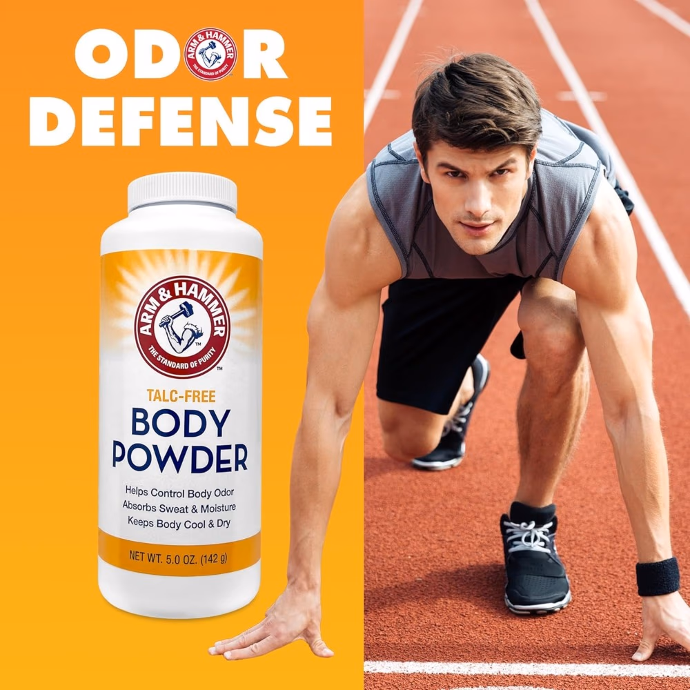 Arm And Hammer Talc-Free Body Powder 142g 4
