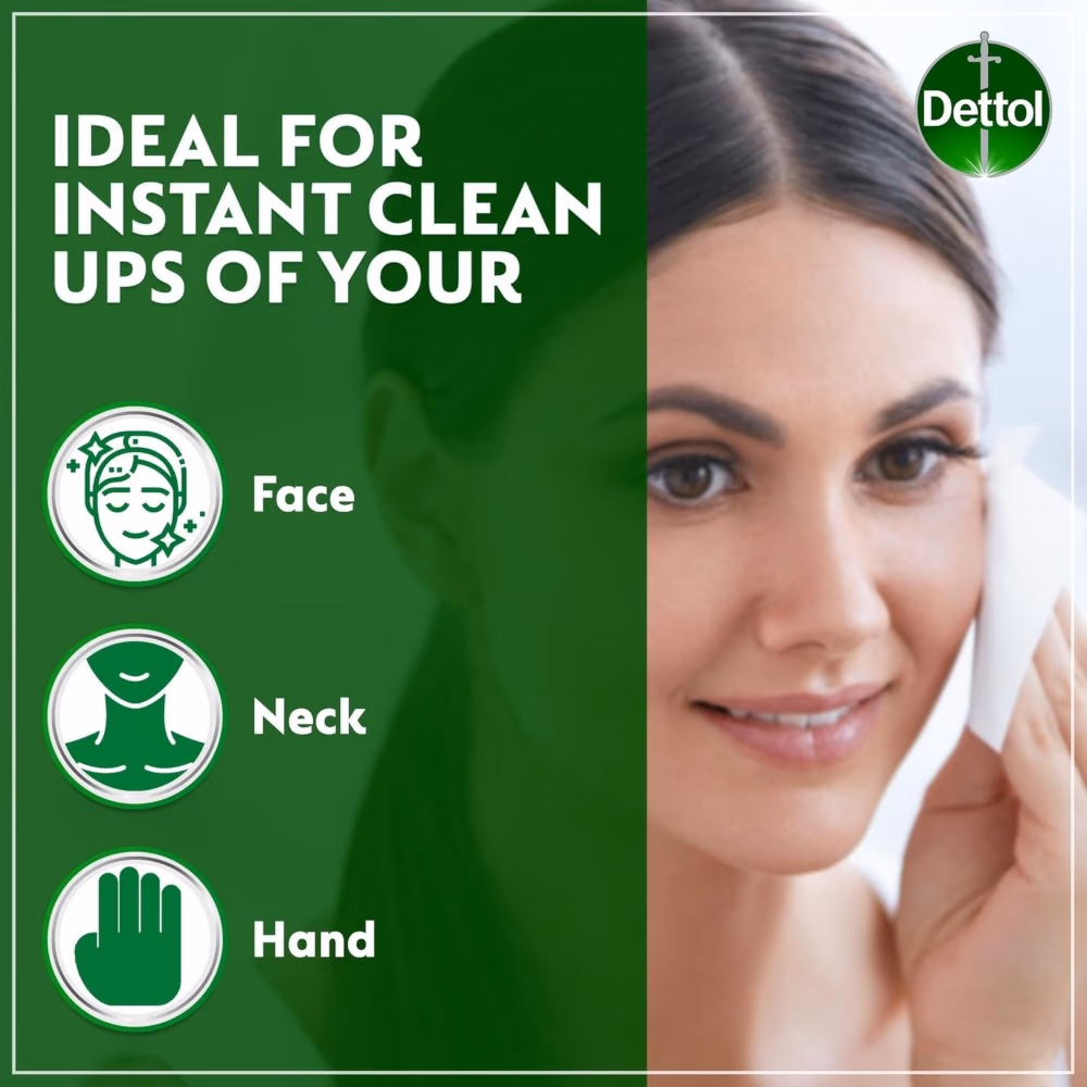 Dettol Anti-Bacterial Skincare Wipes - 40s 2