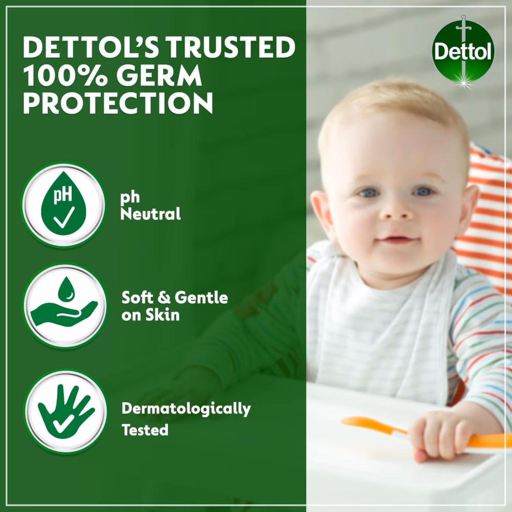 Dettol Anti-Bacterial Skincare Wipes - 40s 4