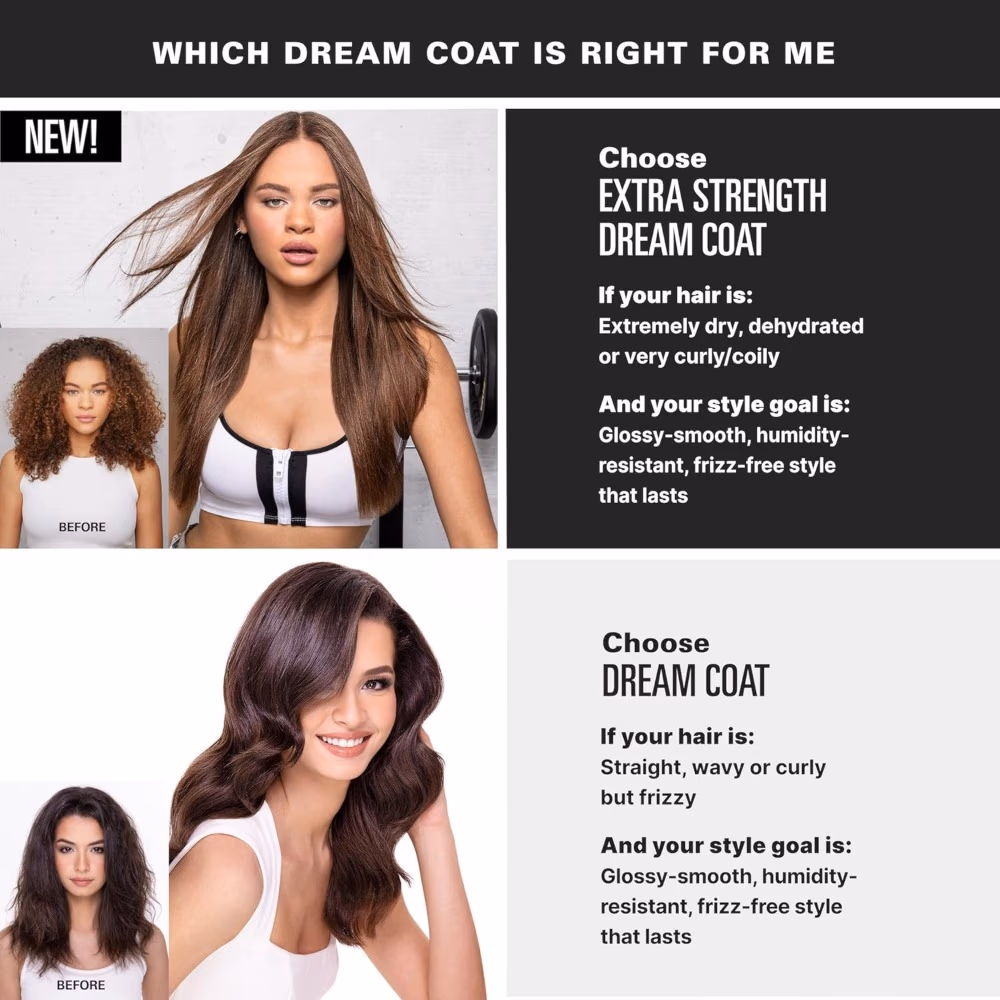 Color Wow Extra Strength Dream Coat – 200ml | Anti-Frizz Humidity-Proof Spray for Smooth, Glass-Like Hair 5