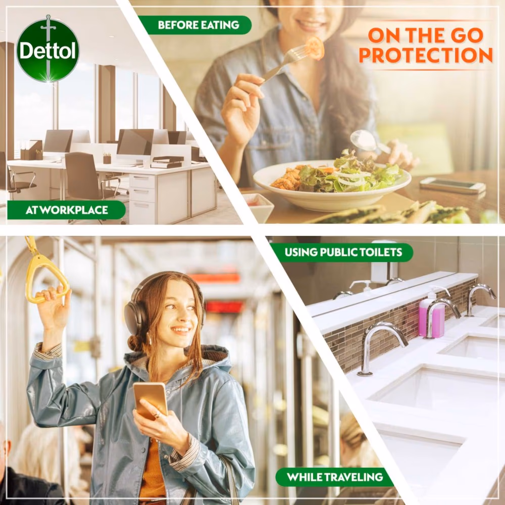 Dettol Hand Sanitizer Fresh 50ml 3