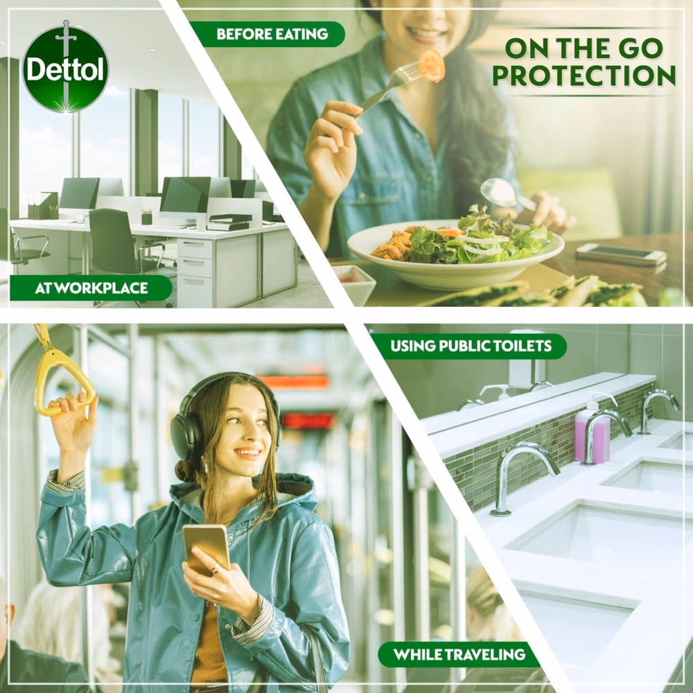 Dettol Hand Sanitizer Original 50ml 3