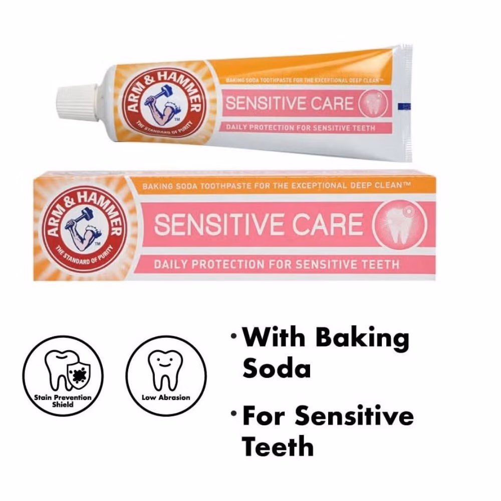 Arm And Hammer Toothpaste Sensitive Care 125g 2