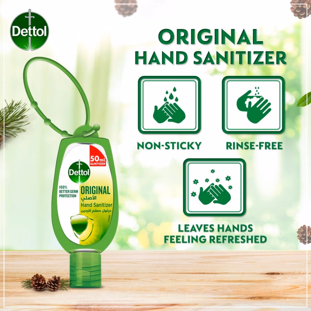 Dettol Hand Sanitizer Fresh 50ml with Jacket 2