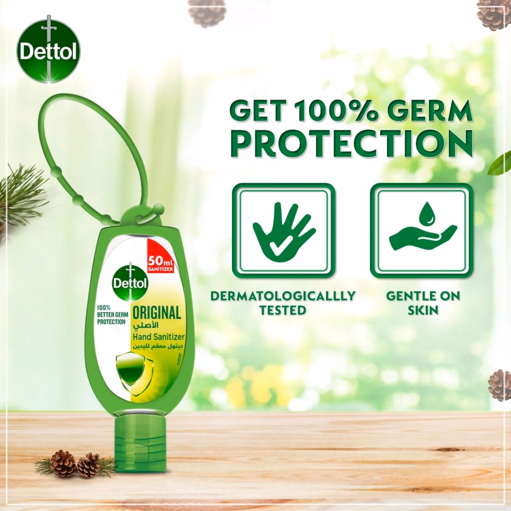 Dettol Hand Sanitizer Fresh 50ml with Jacket 4