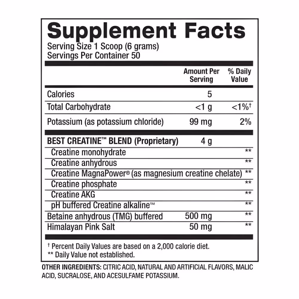BPI Best Creatine Fruit Punch 50s 2