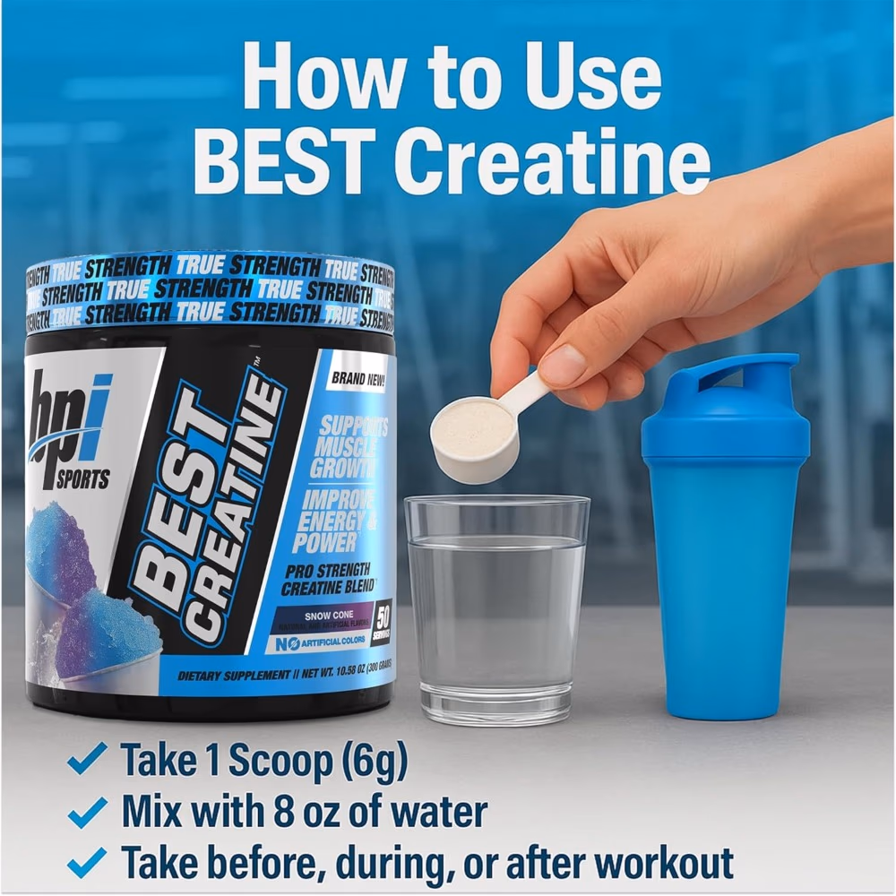 BPI Best Creatine Blue Raz 50s 2