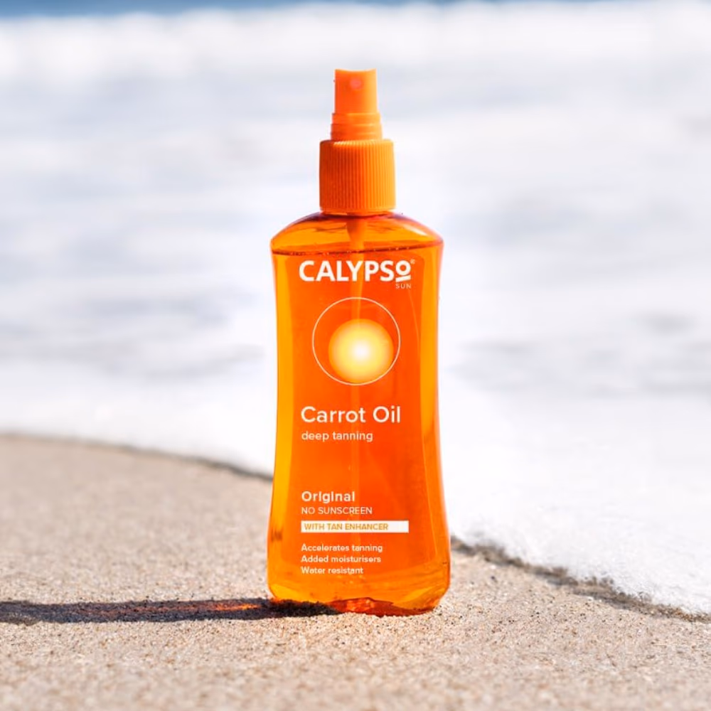 Calypso Carrot Oil – 200ml | Natural Sun Tan Enhancer & Skin Nourishing Oil with Beta-Carotene 3