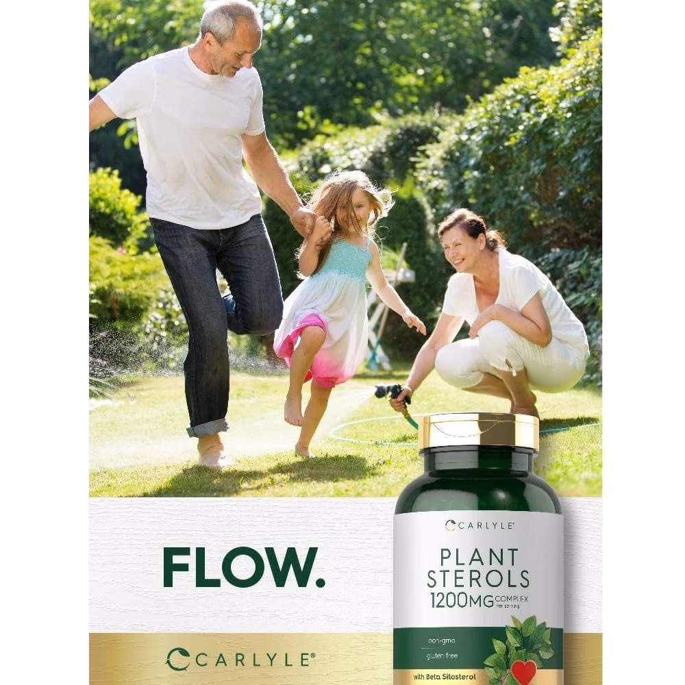 Carlyle Plant Sterols 1200 mg - 240 Softgel Capsules  3