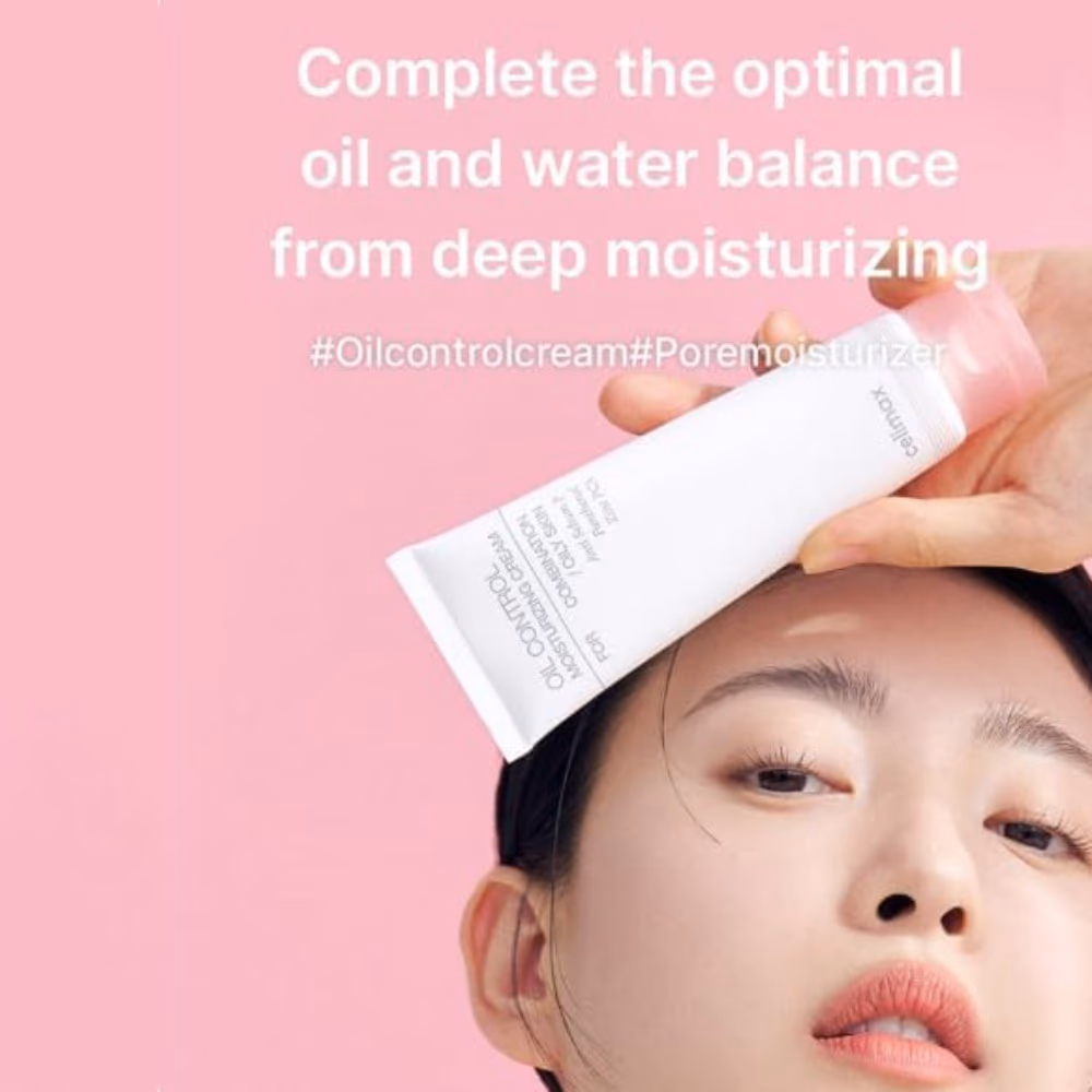 Celimax Oil Control Moisturizing Cream 80ml – Lightweight Hydration for Oily & Combination Skin 5