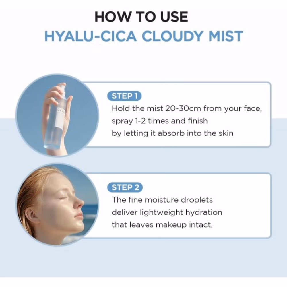 Centella Hyalu‑Cica Cloudy Mist 120ml 3
