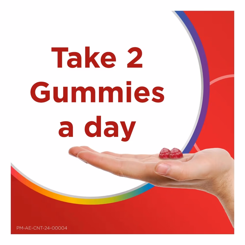 Centrum MultiGummies Energy Mixed Berry 60 Gummies – Daily Multivitamin with B-Vitamins for Energy & Metabolism 4