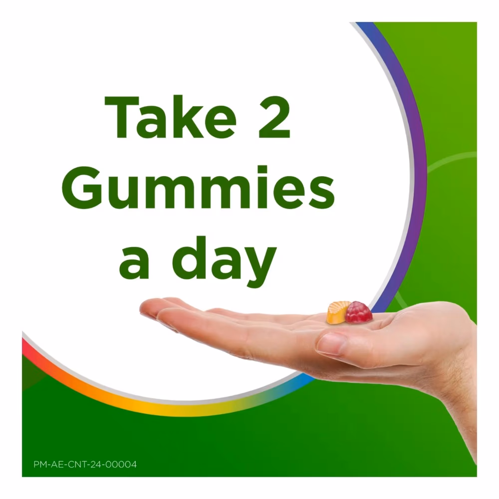 Centrum MultiGummies for Adults 60 Gummies – Fruit Flavors Daily Multivitamin for Energy, Immunity & Metabolism 3