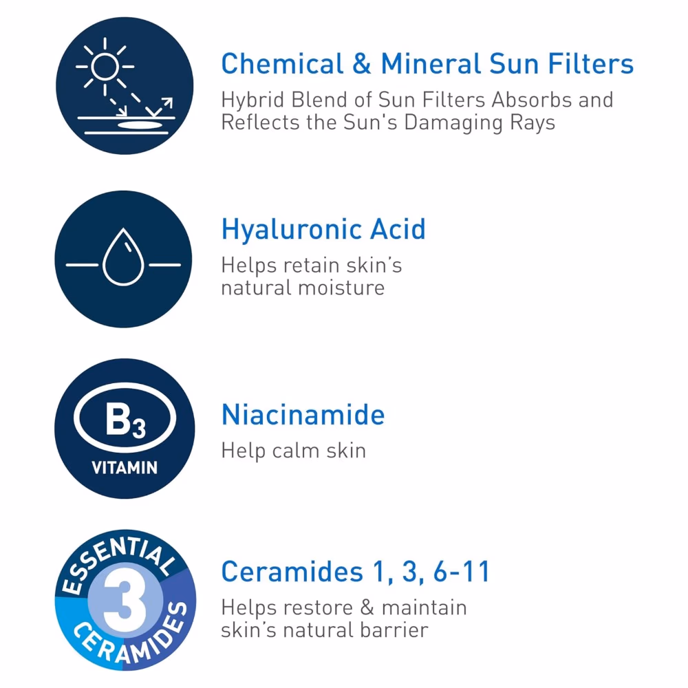 CeraVe Hydrating Sheer Sunscreen SPF 30 - 89 ml 2