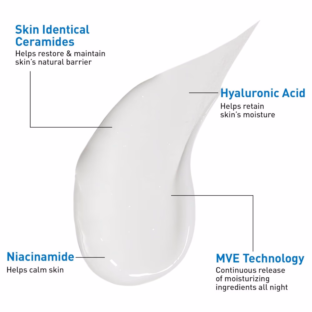 CeraVe PM Ultra Facial Moisturizing Lotion 60ml 2