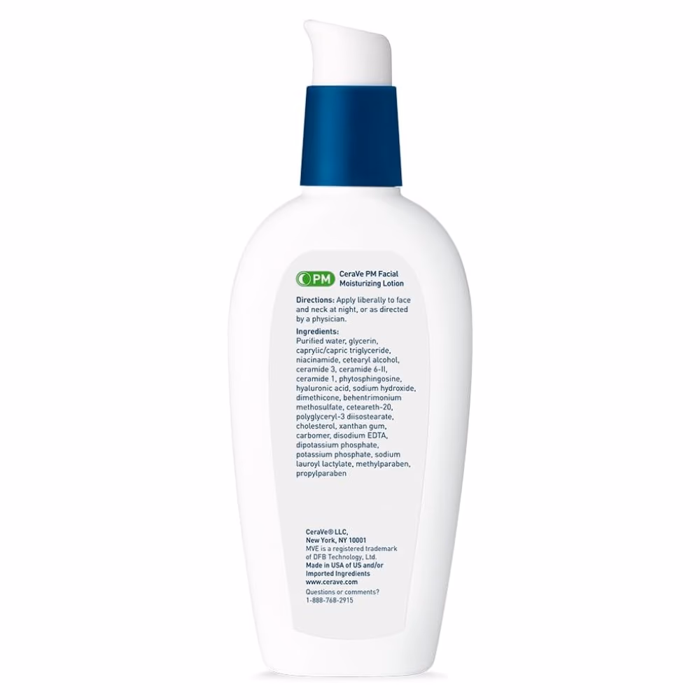 CeraVe PM Ultra Facial Moisturizing Lotion 60ml 3