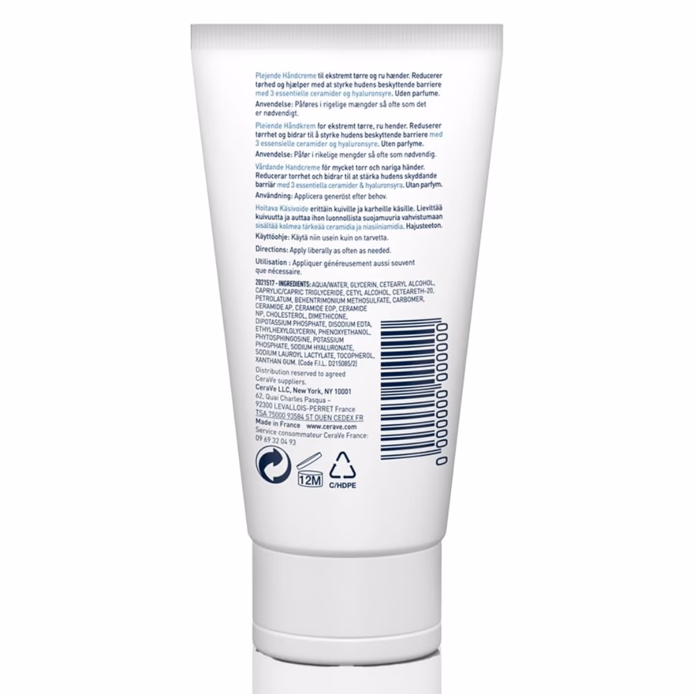 CeraVe Reparative Hand Cream 50ml - For Extremely Dry, Rough Hands 4