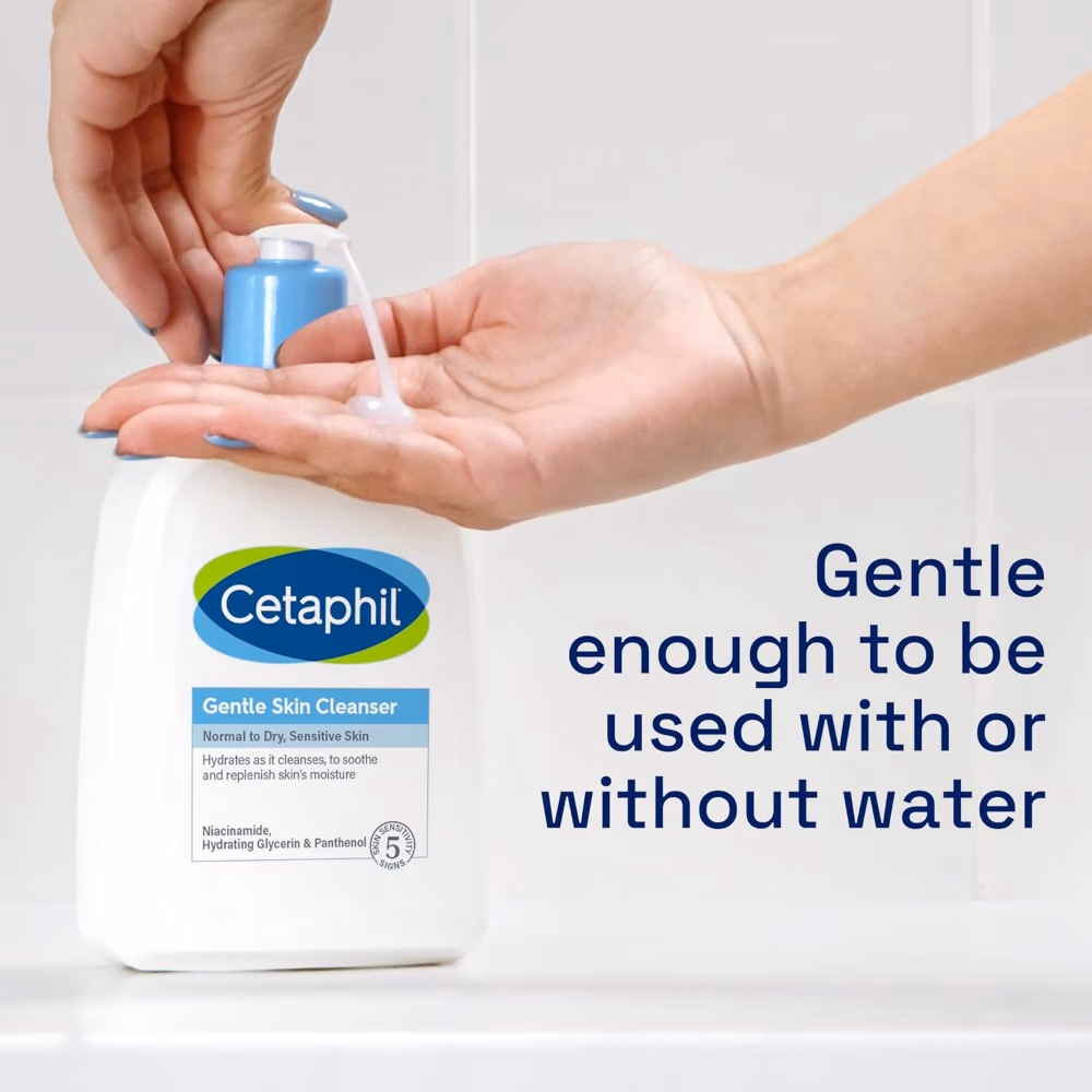 Cetaphil Gentle Skin Cleanser – 473ml | Hydrating Face & Body Wash for Dry to Sensitive Skin 4