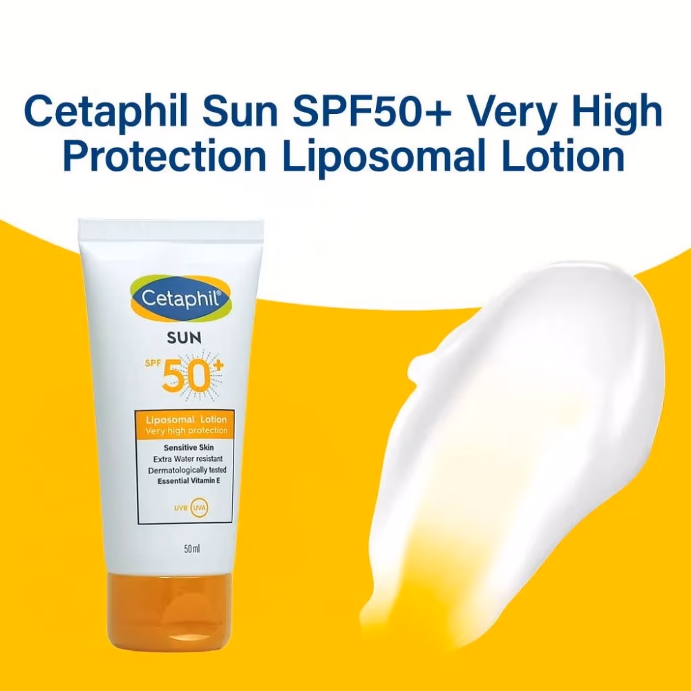 Cetaphil Sun SPF 50+ Liposomal Lotion 50ml – Broad-Spectrum Sunscreen for Face & Body, Sensitive Skin 3
