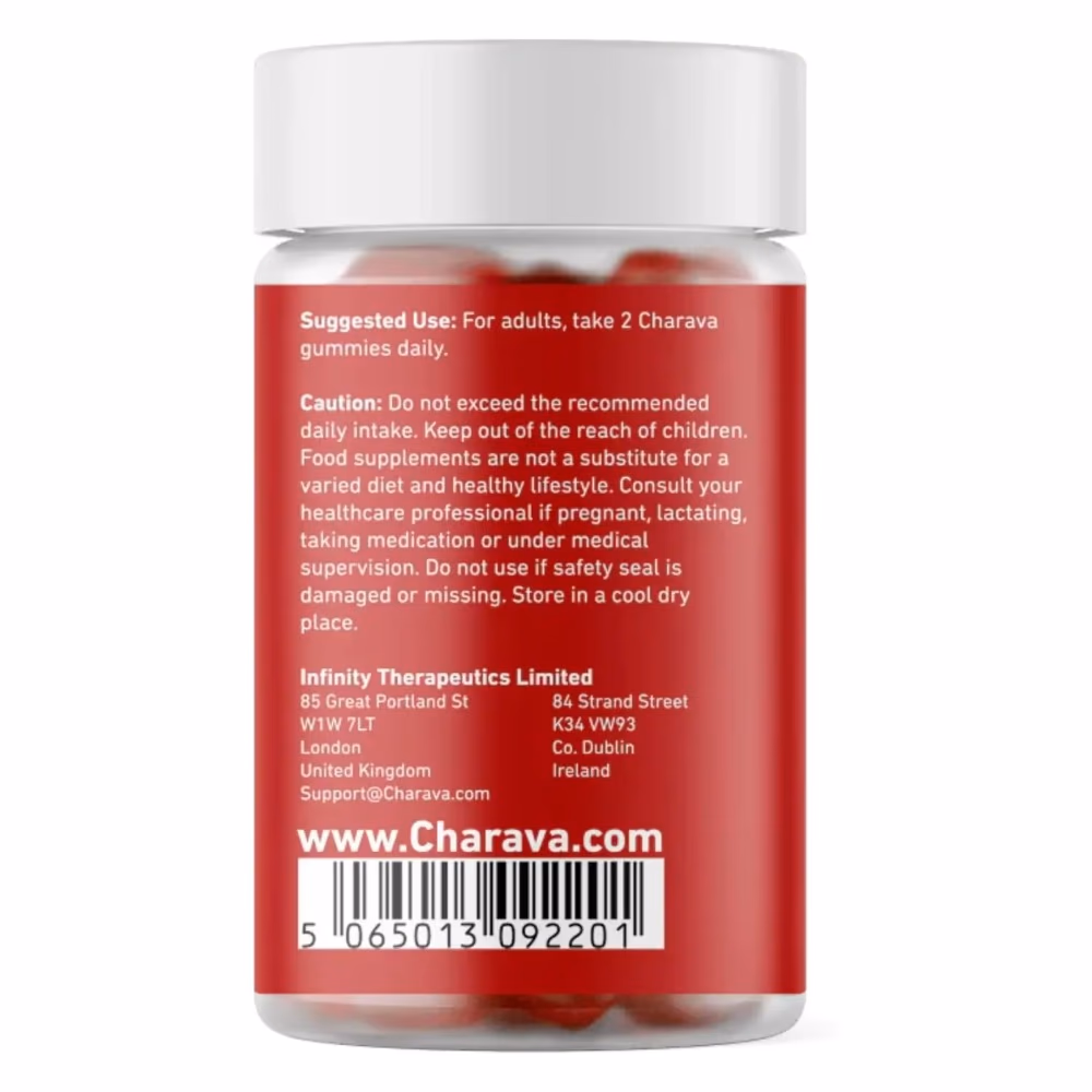 Charava Apple Cider Vinegar Apple Flavor 60 Gummies - Natural Apple Flavor 3