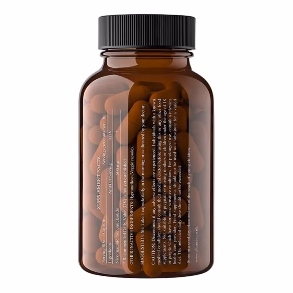 Charava NMN 500mg -  60 Capsule 3