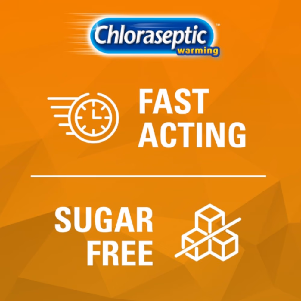 Chloraseptic Sore Throat Spray 177ml - Warming Honey Lemon 4