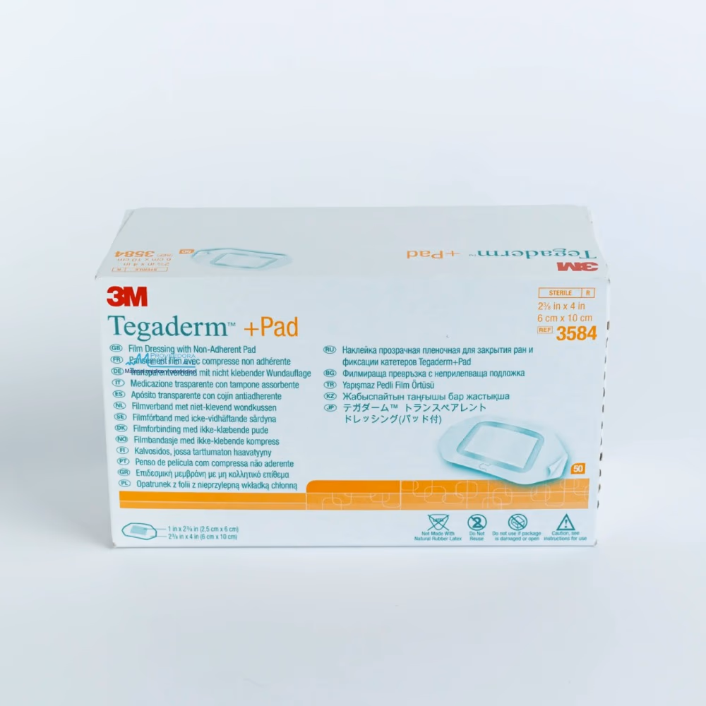 3M Tegaderm Pad 50S 3584 6x10cm 2