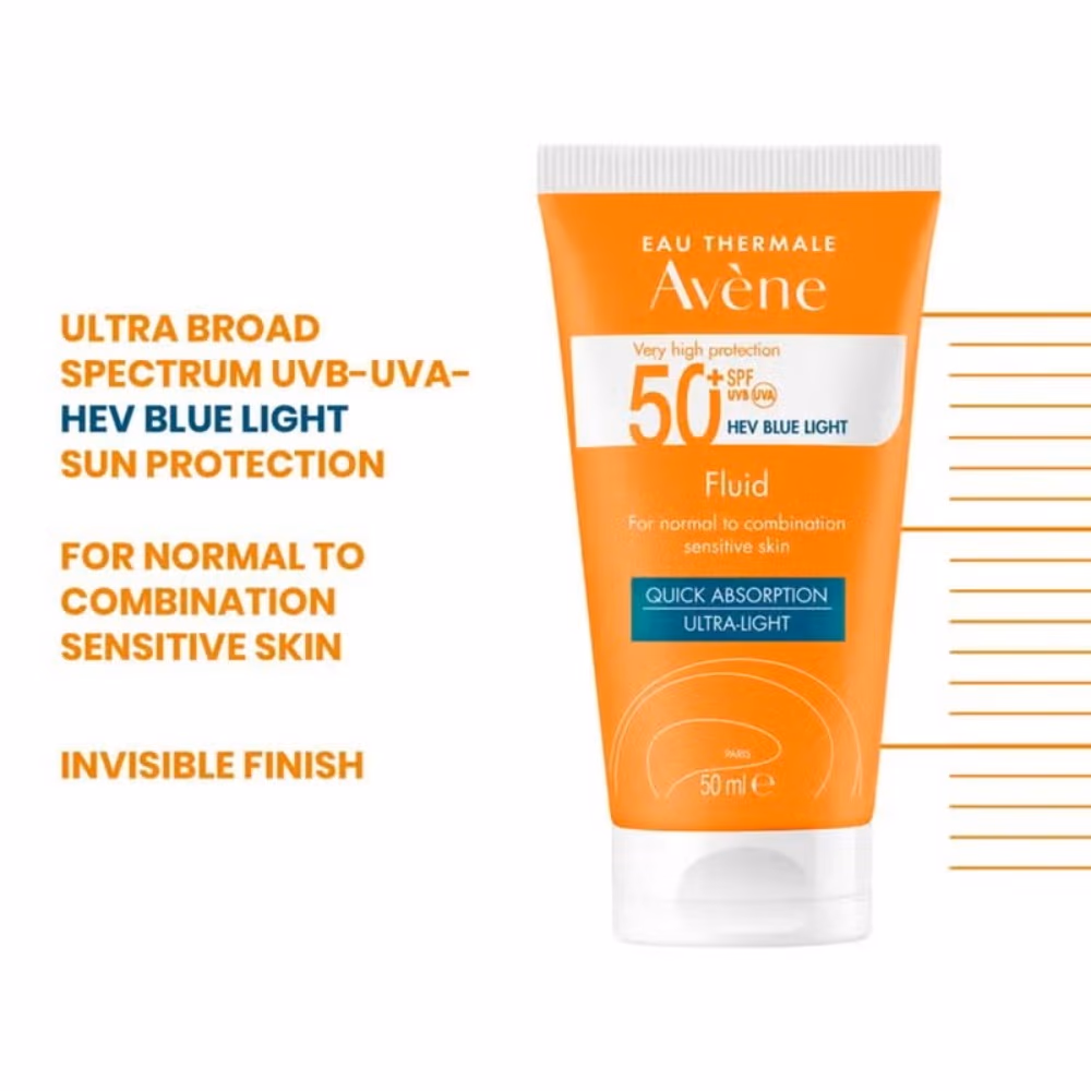 Avene SPF50+ Tinted Fluid Ultra Light 50ml 1+1 offer 4