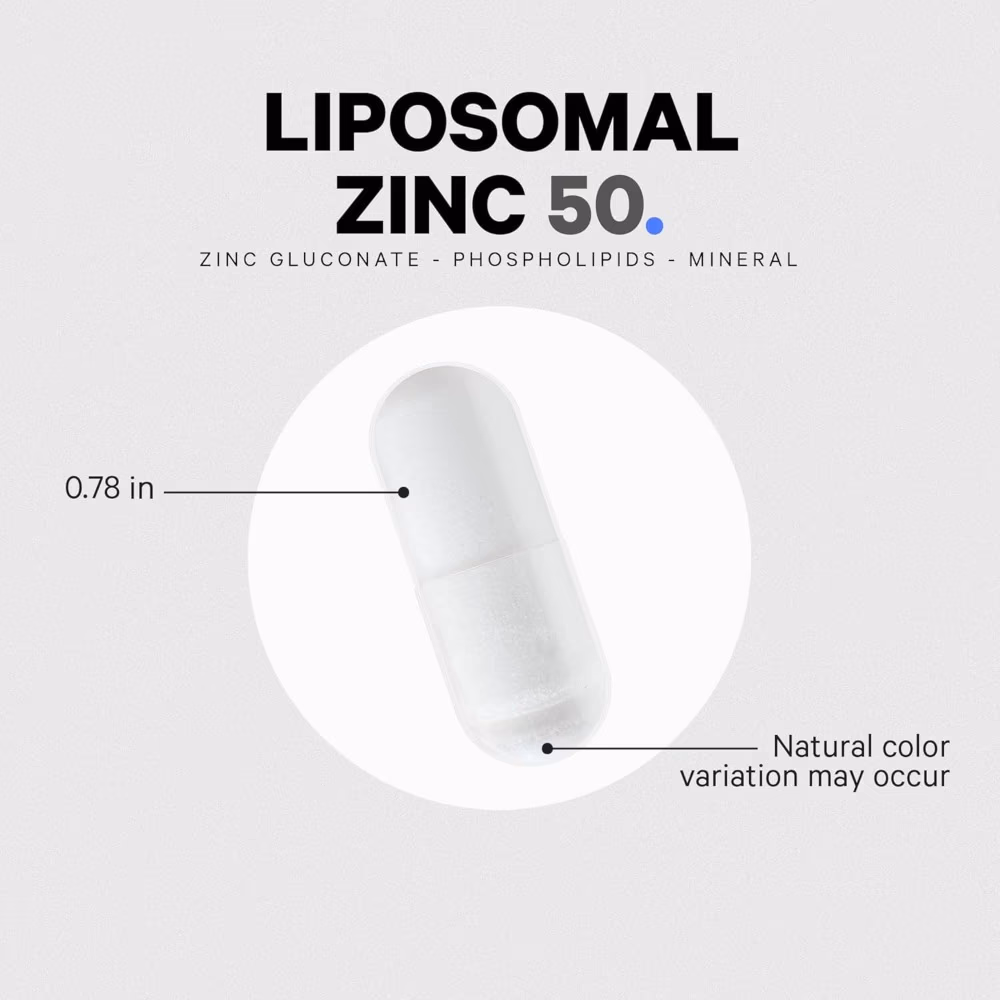 Codeage Liposomal Zinc 50+ (100 Capsules) 3