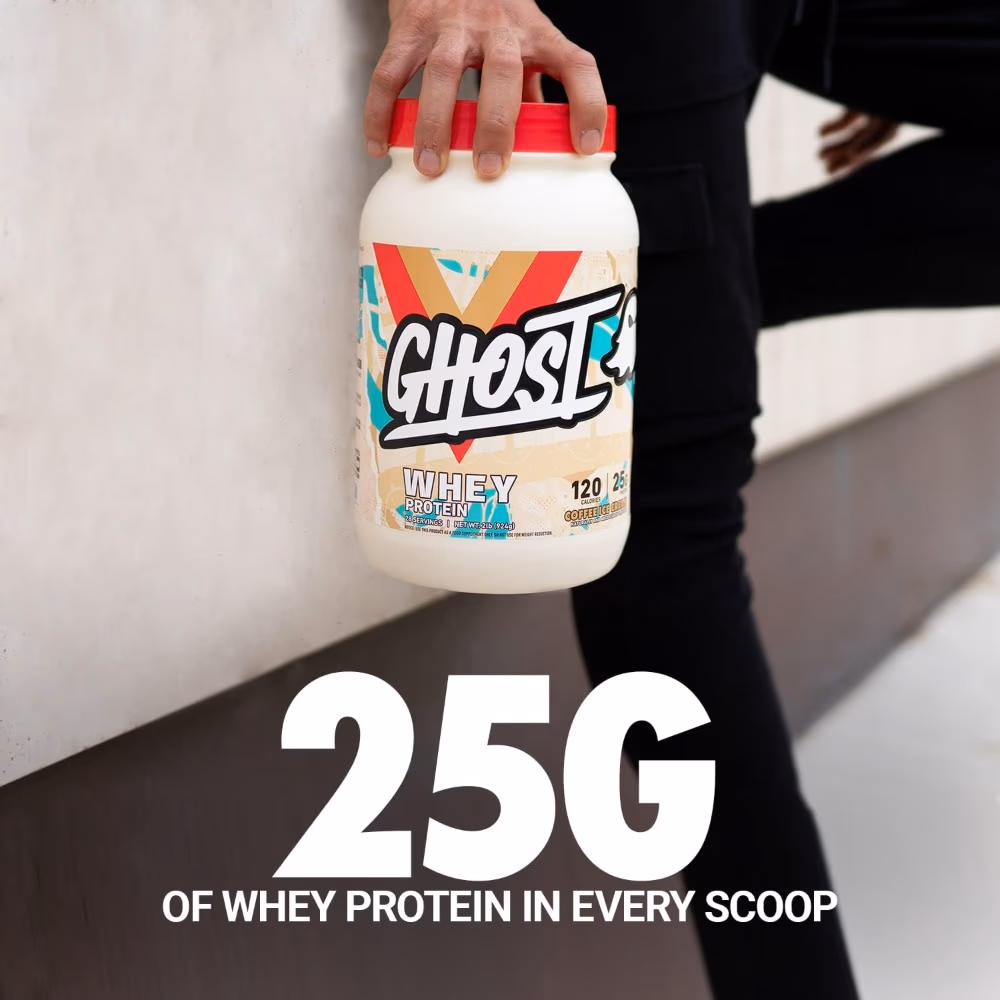 Ghost Whey Protein Powder Coffee Ice Cream - 28 Servings 5