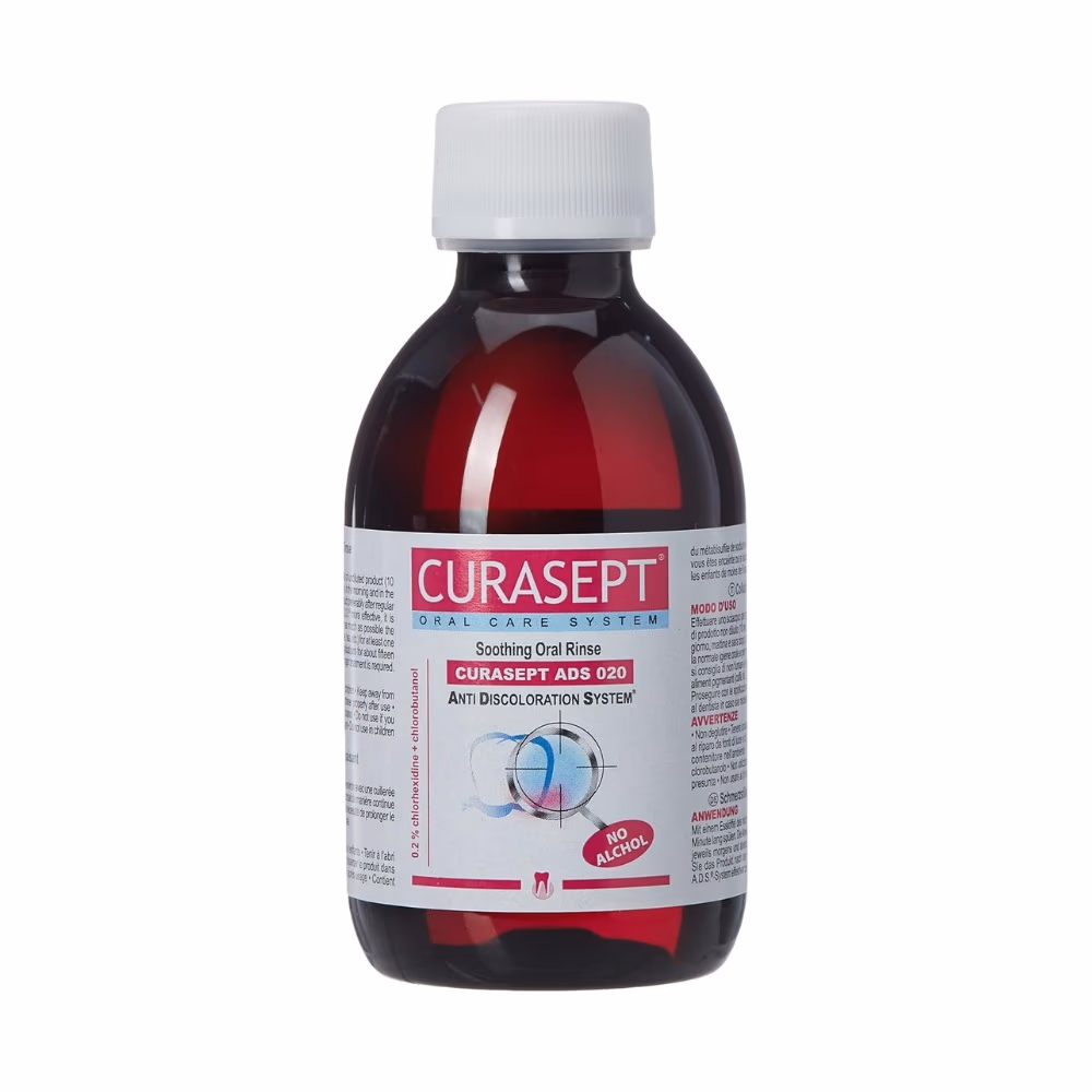 Curasept Mouthwash ADS 020 Chlorhexidine + Hyaluronic 200ml 2