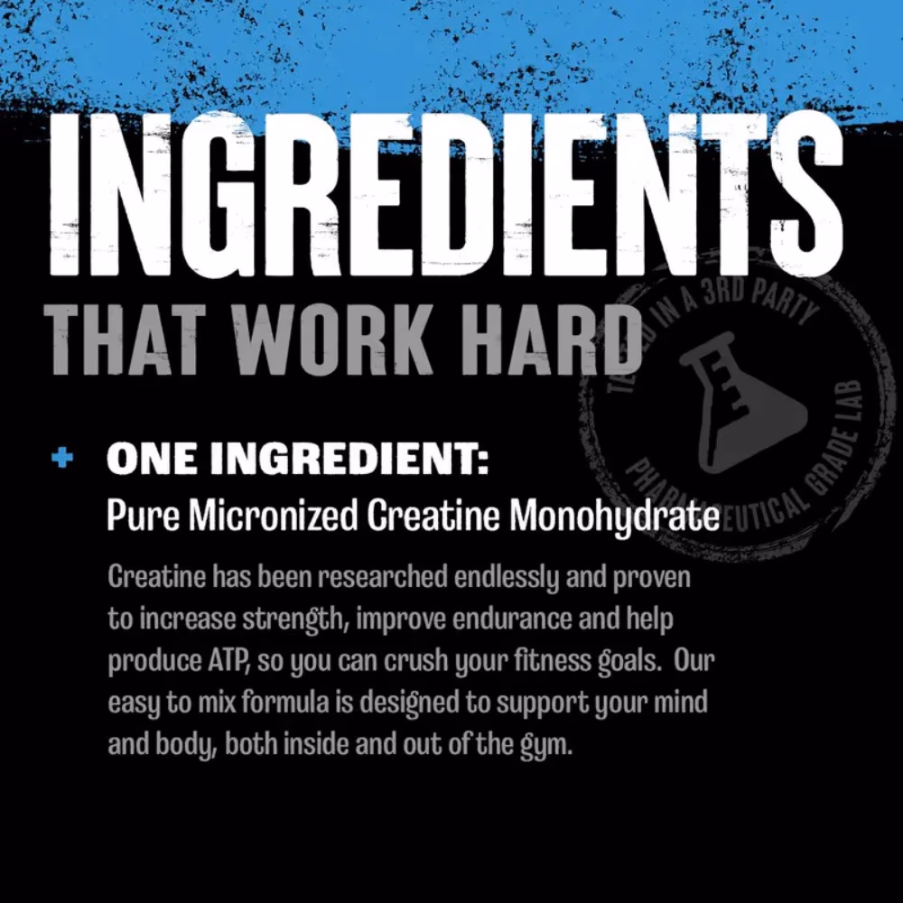 Universal Animal Pure Creatine Monohydrate Unflavored 300g 2
